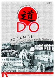 Heft 2/02 - Judo Karate Club Sportschule Goslar eV