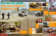 Fast das Ziel verpeilt – doch dann schlägt ein Unimog sie ... - Hellgeth