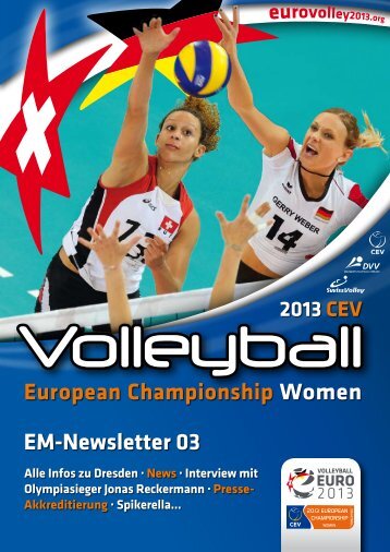 Ausgabe 3 - Volleyball European Championship Women 2013