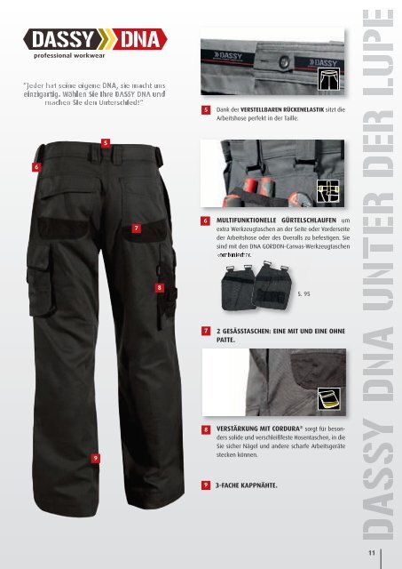 PDF-Katalog herunterladen - DASSY professional workwear