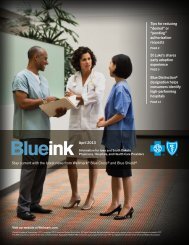 Blue Ink - Wellmark Blue Cross and Blue Shield