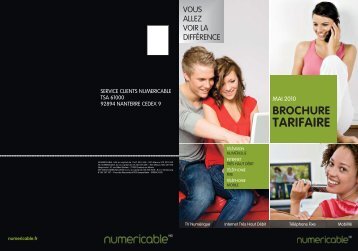 Brochure tarifaire - Numericable