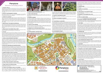 Pamplona Brochure and Map - On Foot in Spain