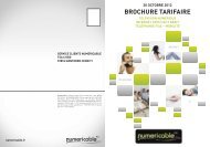 Brochure tarifaire & Conditions Générales de Vente - Numericable