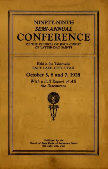 Conference reports of The Church of Jesus Christ of Latter-day Saints