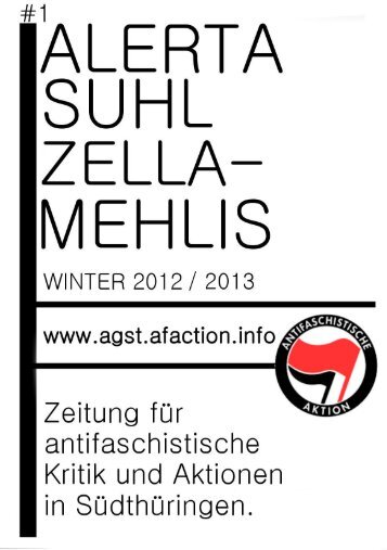 Alerta Suhl/Zella-Mehlis - AGST