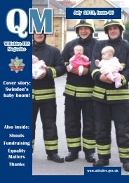 Cover story: Swindon's baby boom! - Wiltshire Fire & Rescue Service