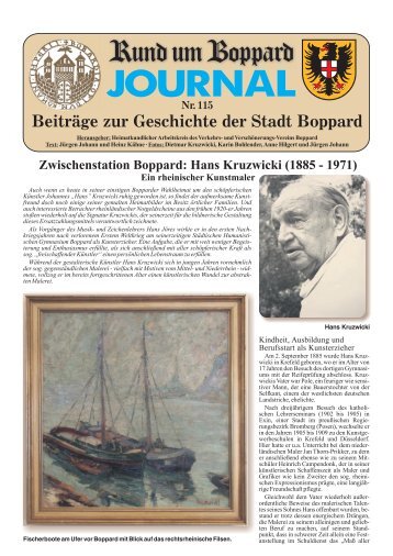 Journal 115 Kruzwicki.cdr - VVV – Boppard