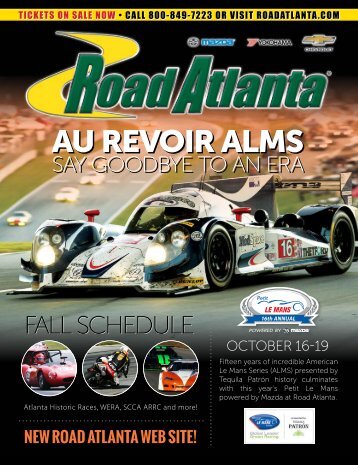 Au RevoiR ALMS Au RevoiR ALMS - Road Atlanta Blog