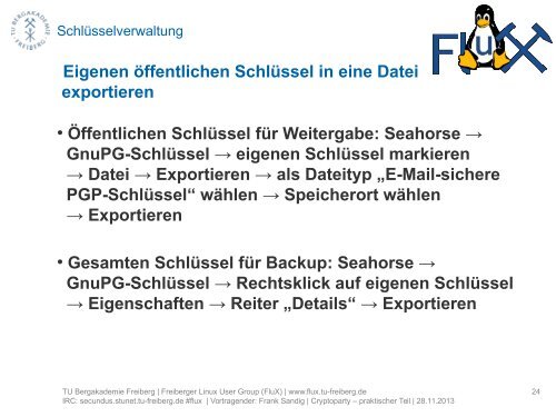 E-Mail-Verschlüsselung via GnuPG nutzen - sandig-fg.de