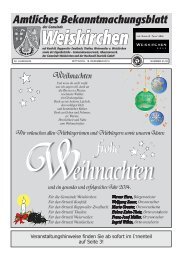 Ortsteil Weierweiler - Weiskirchen