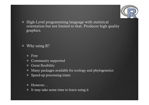 Community Ecology analysis using R: basic intro