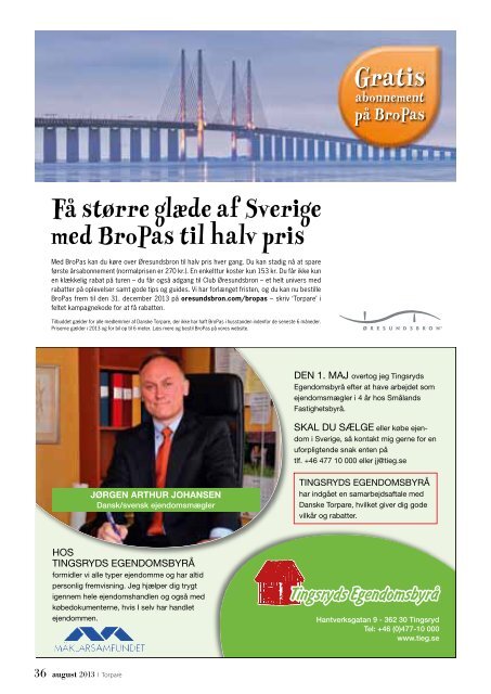 August 2013 - Danske Torpare