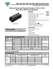 Thyristor/Diode and Thyristor/Thyristor, 135 A to 160 A (New INT-A ...