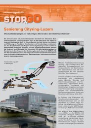 Sanierung Cityring-Luzern - Signal AG