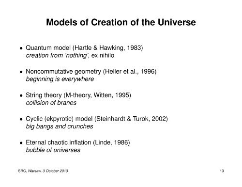 On the Origin and Evolution of the Universe: Chaos or Cosmos?