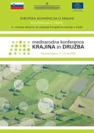 evropska konvencija o krajini - Ministrstvo za infrastrukturo in prostor