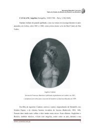 Angelica Catalani - Caravelas - Núcleo de Estudos da História da ...