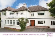 The Brambles, Carrickbrennan Road, Monkstown ... - Beirne & Wise