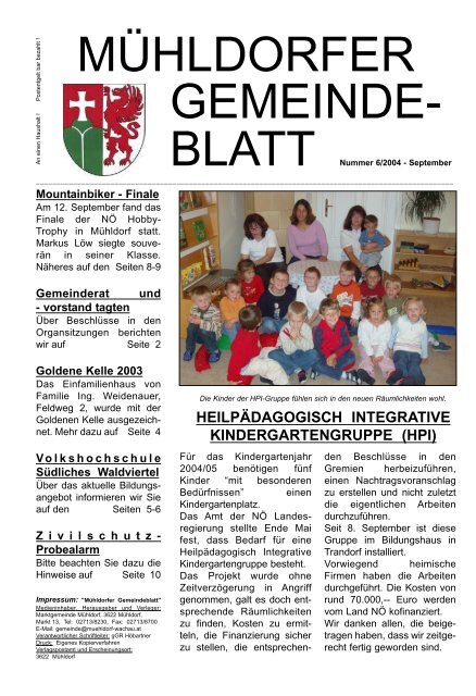 Gemeindeblatt September 2004 (0 bytes) - Marktgemeinde Mühldorf ...