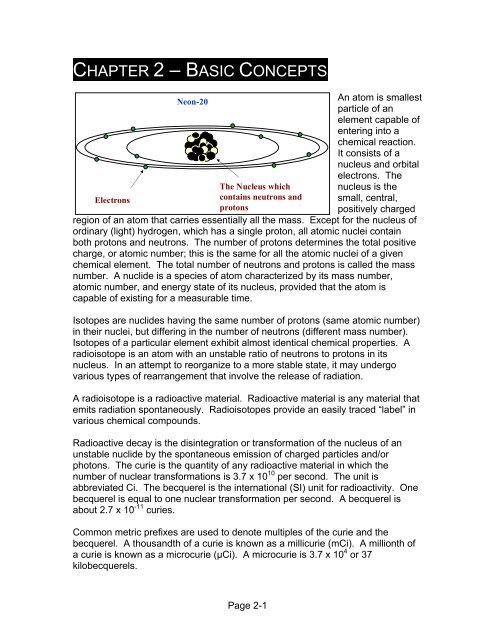 CHAPTER 2 – BASIC CONCEPTS