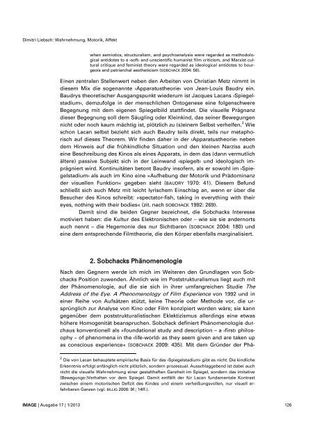 IMAGE 17 - Gesellschaft für interdisziplinäre Bildwissenschaft