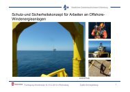 Schutz-und Sicherheitskonzept für Arbeiten an Offshore ...