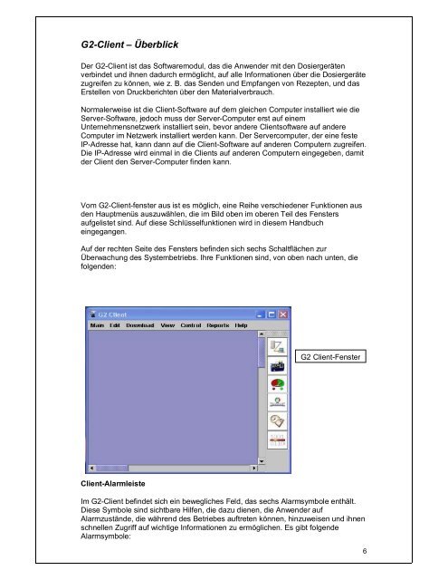 Kurzanleitung und Einführung in die G2-Software - Maguire Products