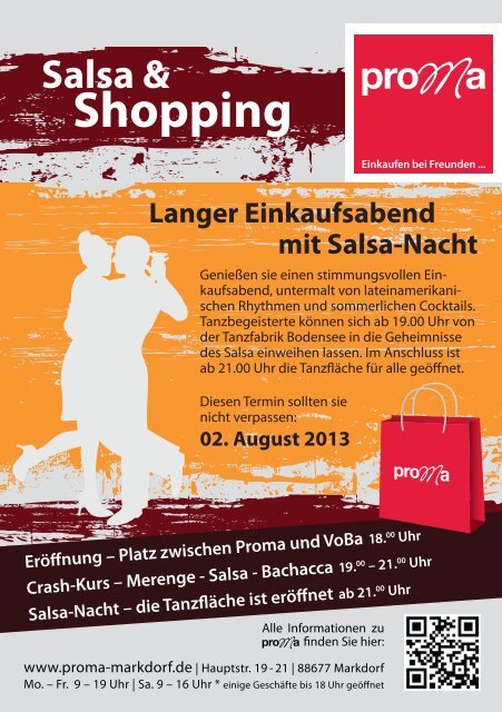 A5-Flyer - Proma Markdorf