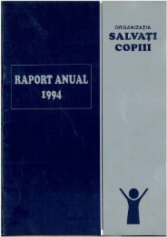 Descarcă Raportul anual 1994 - Salvati Copiii