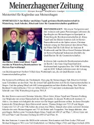 Meinerzhagener Duo holt sich Meistertitel - Sportkegler Meinerzhagen