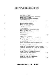 1 Free Magazines From Restaurant Chinatown Biel Ch