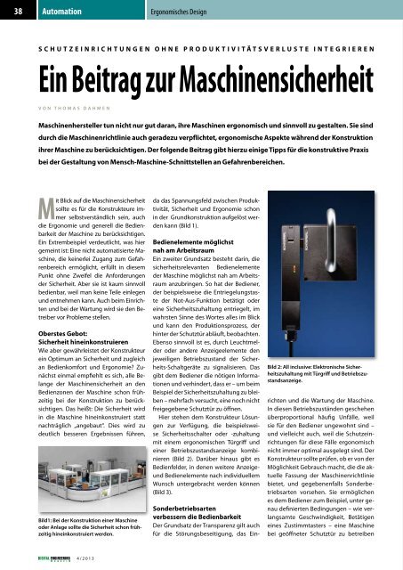 Leseprobe Digital Engineering Magazin 2013/04