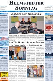 HELMSTEDTER SONNTAG HELMSTEDTER ... - ViP 4 Helmstedt