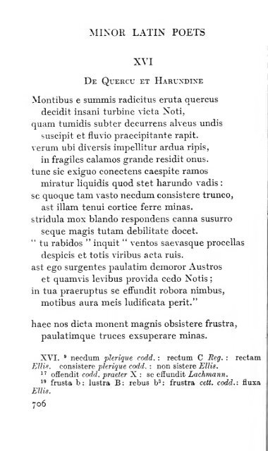 Minor Latin poets; with introductions and English translations