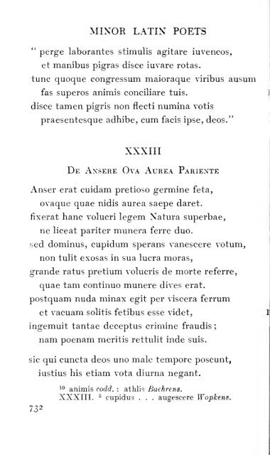 Minor Latin poets; with introductions and English translations