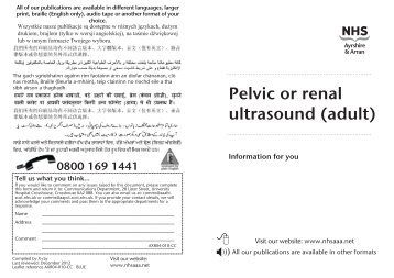 Adult renal and pelvic ultrasound scan