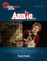 Annie TYA Study Guide - Young People's Theatre