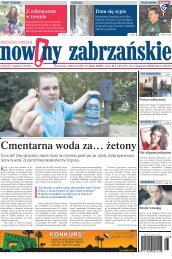 Cmentarna woda za… żetony - Nowiny Zabrzańskie