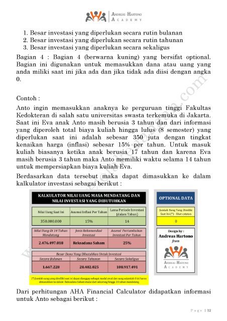 Buku Manual Kalkulator - Mengelola Keuangan