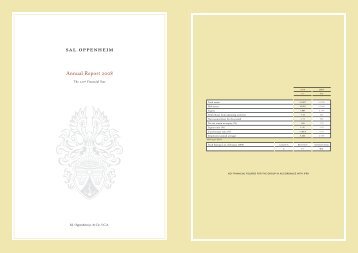 Annual Report 2008 – The 220. financial year – Sal ... - paperJam