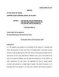 Mullings (Clive) v R.pdf - The Court of Appeal