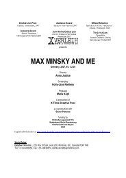 MAX MINSKY AND ME - Delphis Films