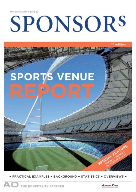 sports venue report special feature - SPONSORs