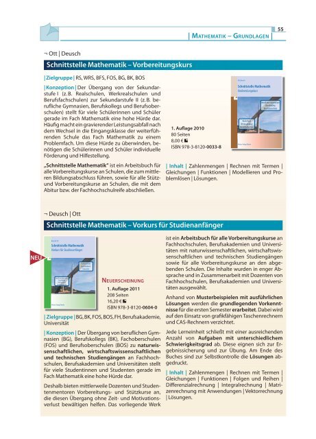 Mathematik Merkur Verlag Rinteln Mathematik Merkur Verlag Rinteln