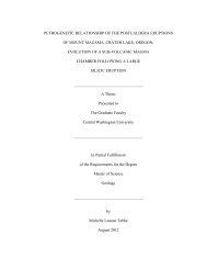 Full Thesis - CWU Department of Geological Sciences - Central ...