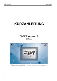 V-SFT_Kurzanleitung Version 5_d - esco Antriebstechnik
