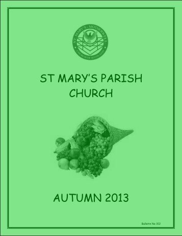 Sept 2013.pdf - St Mary's Parish Church