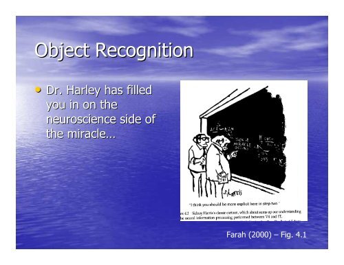 Chapter 4: Object Recognition - Play Psych Mun