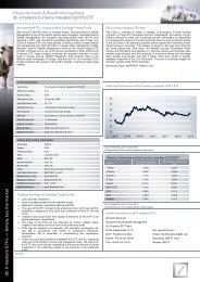 PDF Factsheet - Etf.db.com - Deutsche Bank